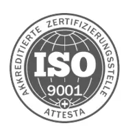 ISO 9001 Zertifikat